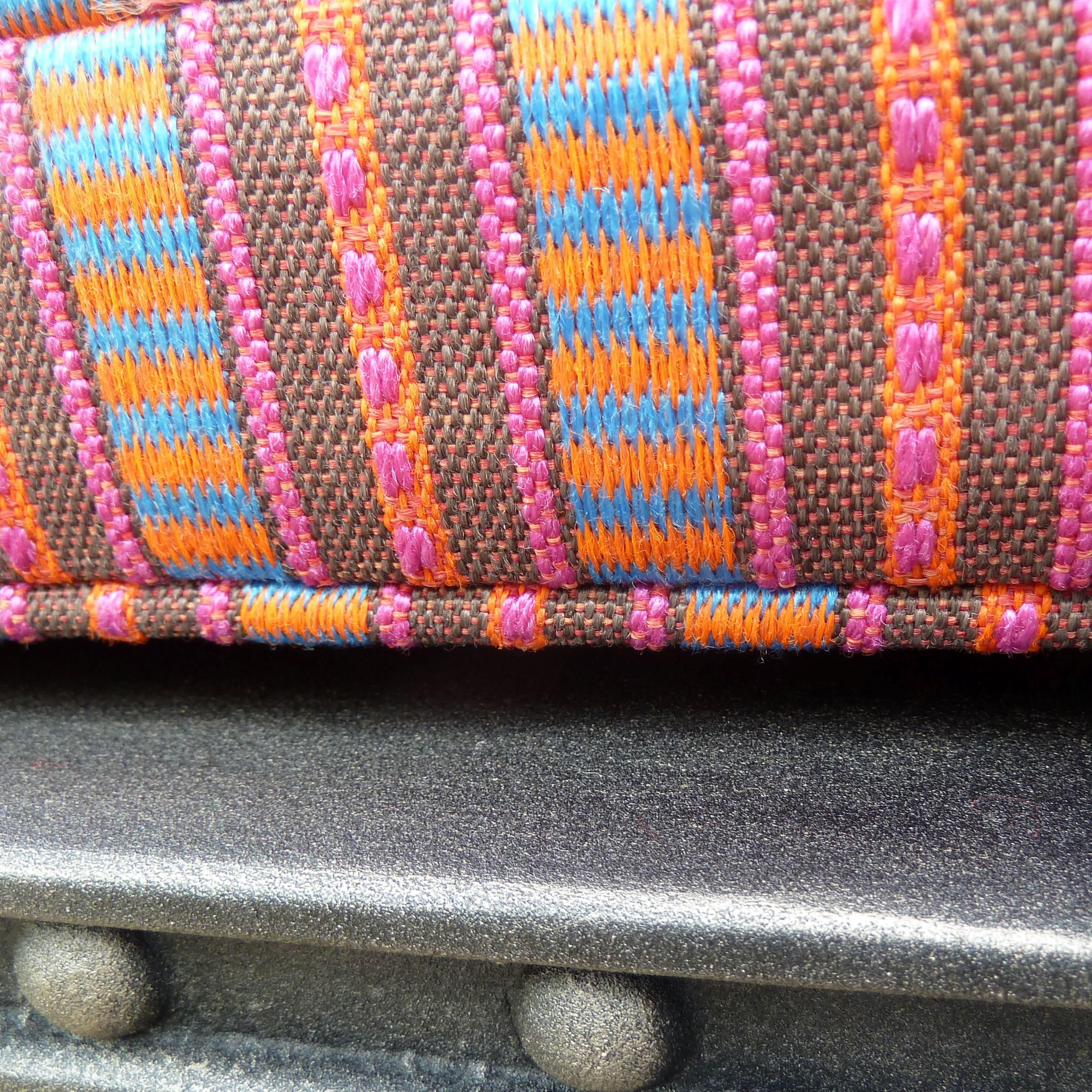 different toned fabric