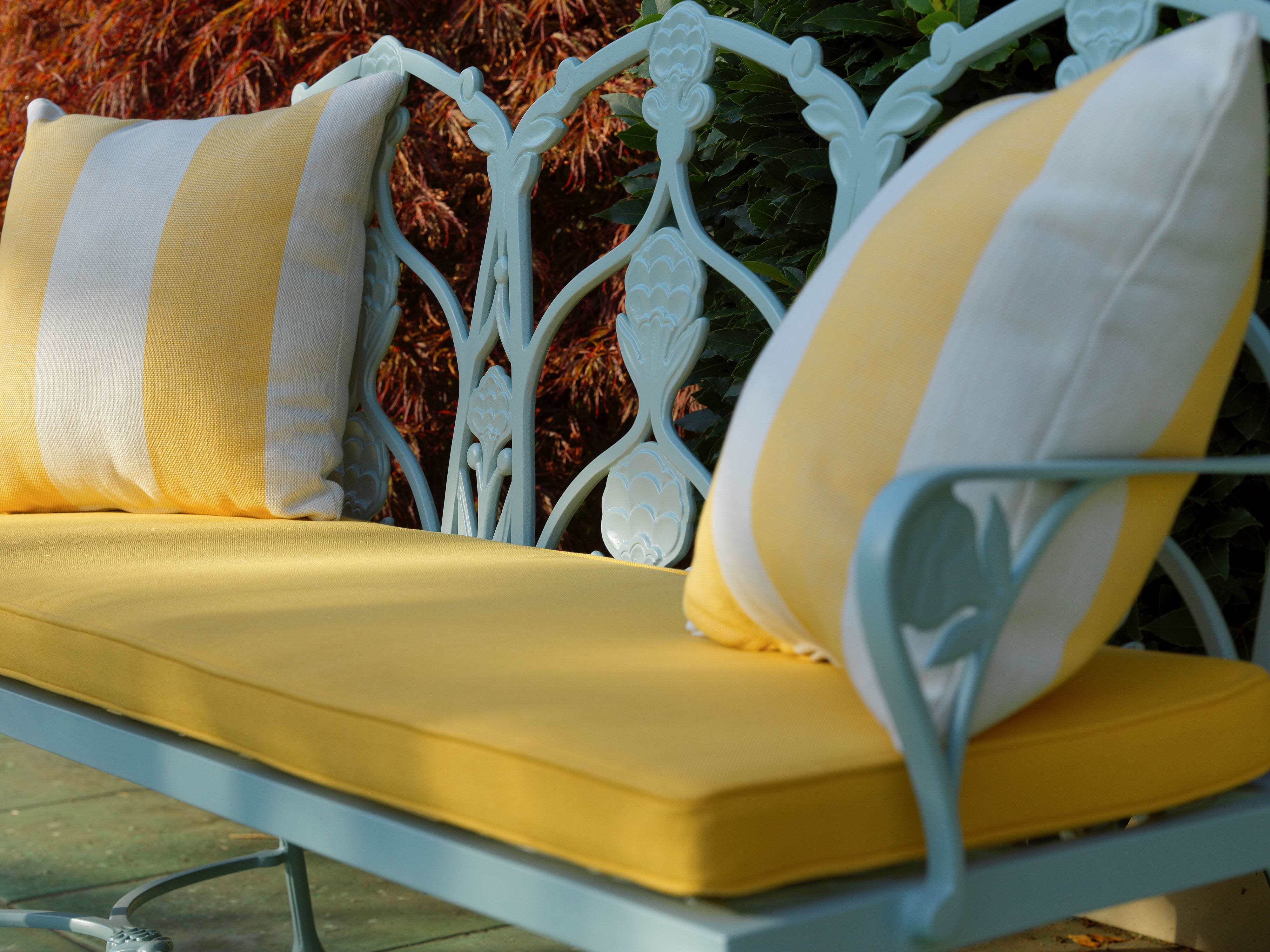 Oxley's Furniture Barrington Bench Close Up 2021