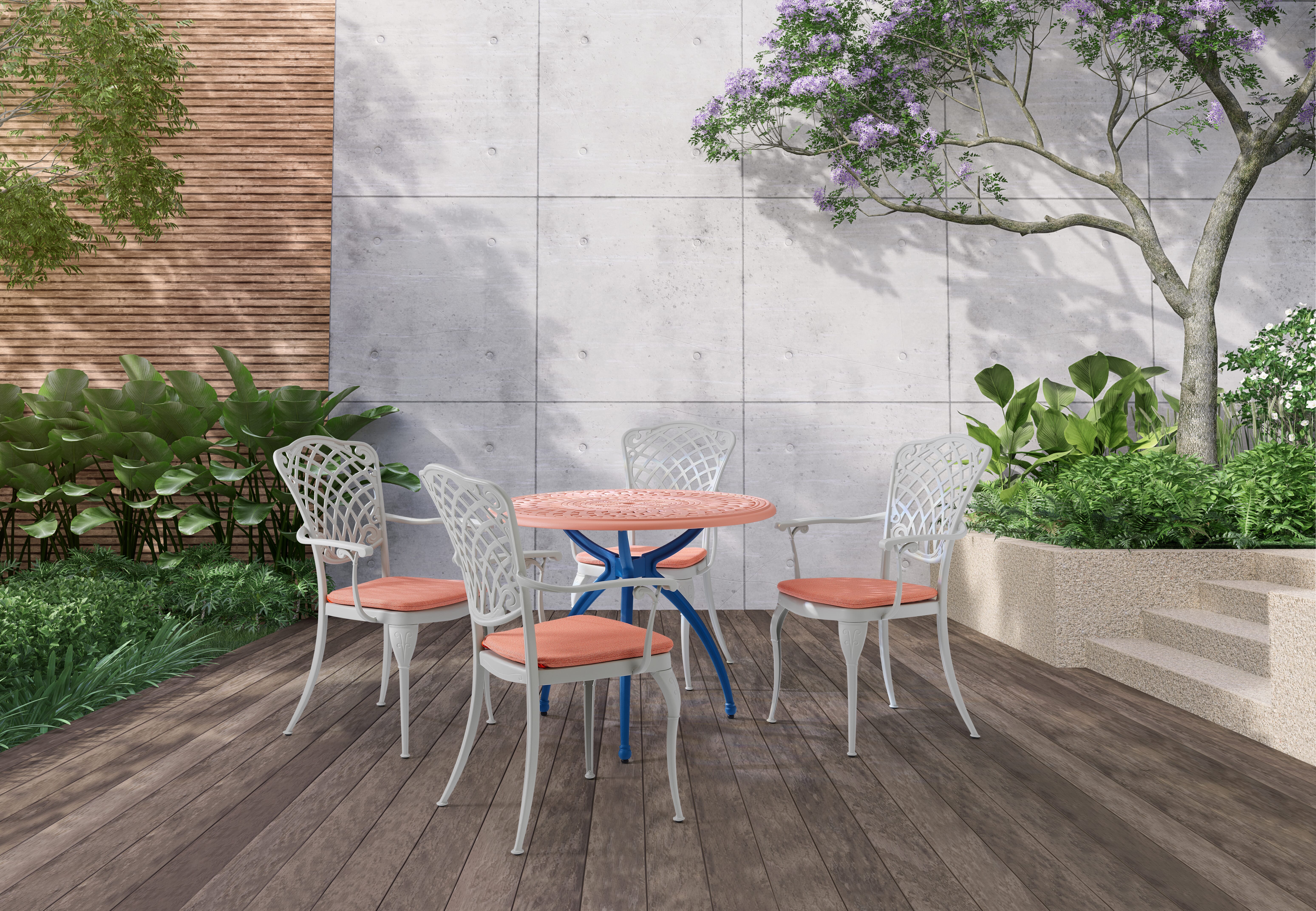 casa 4 seater table and chairs