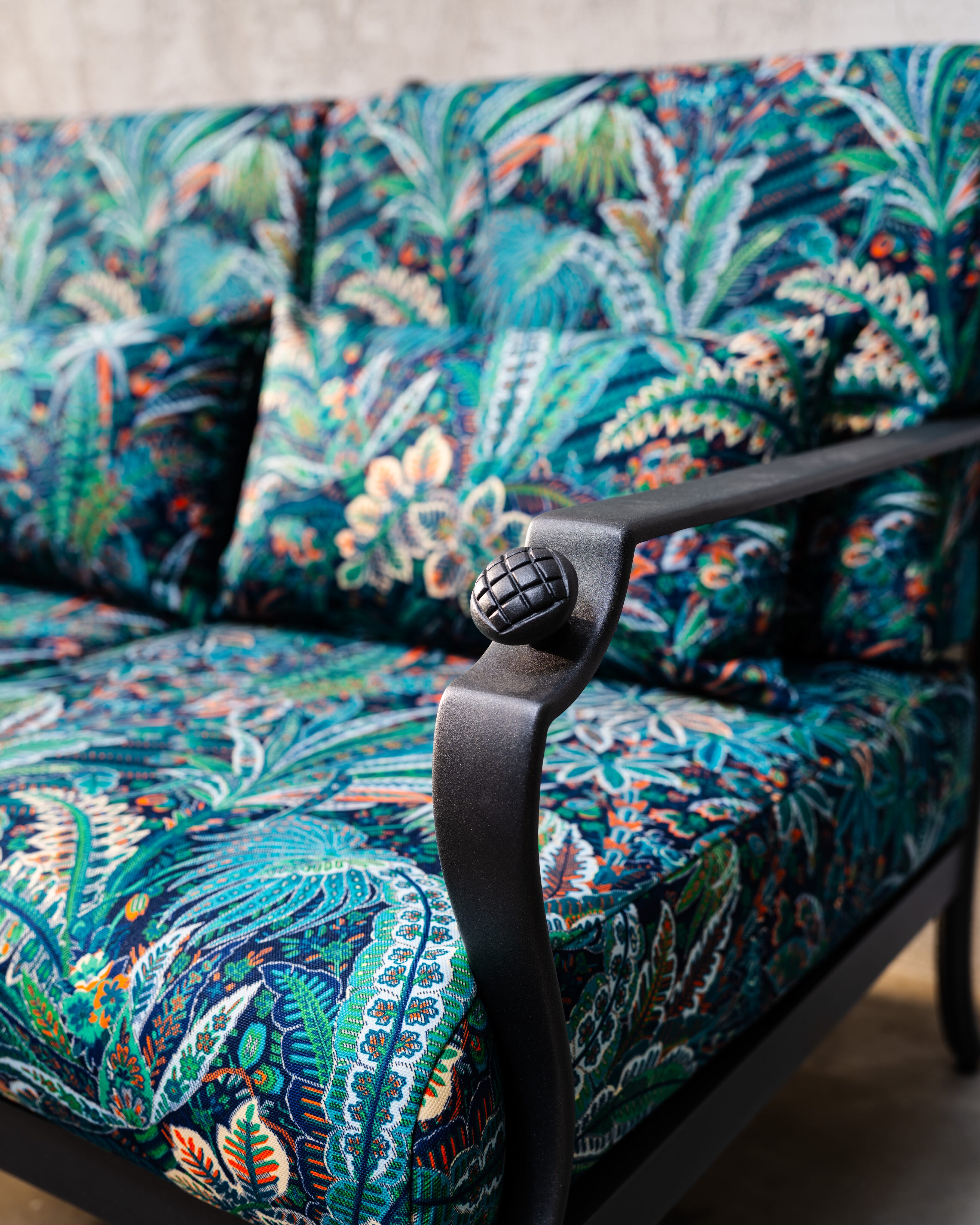 Petrosphere Double Sofa liberty fabric 2