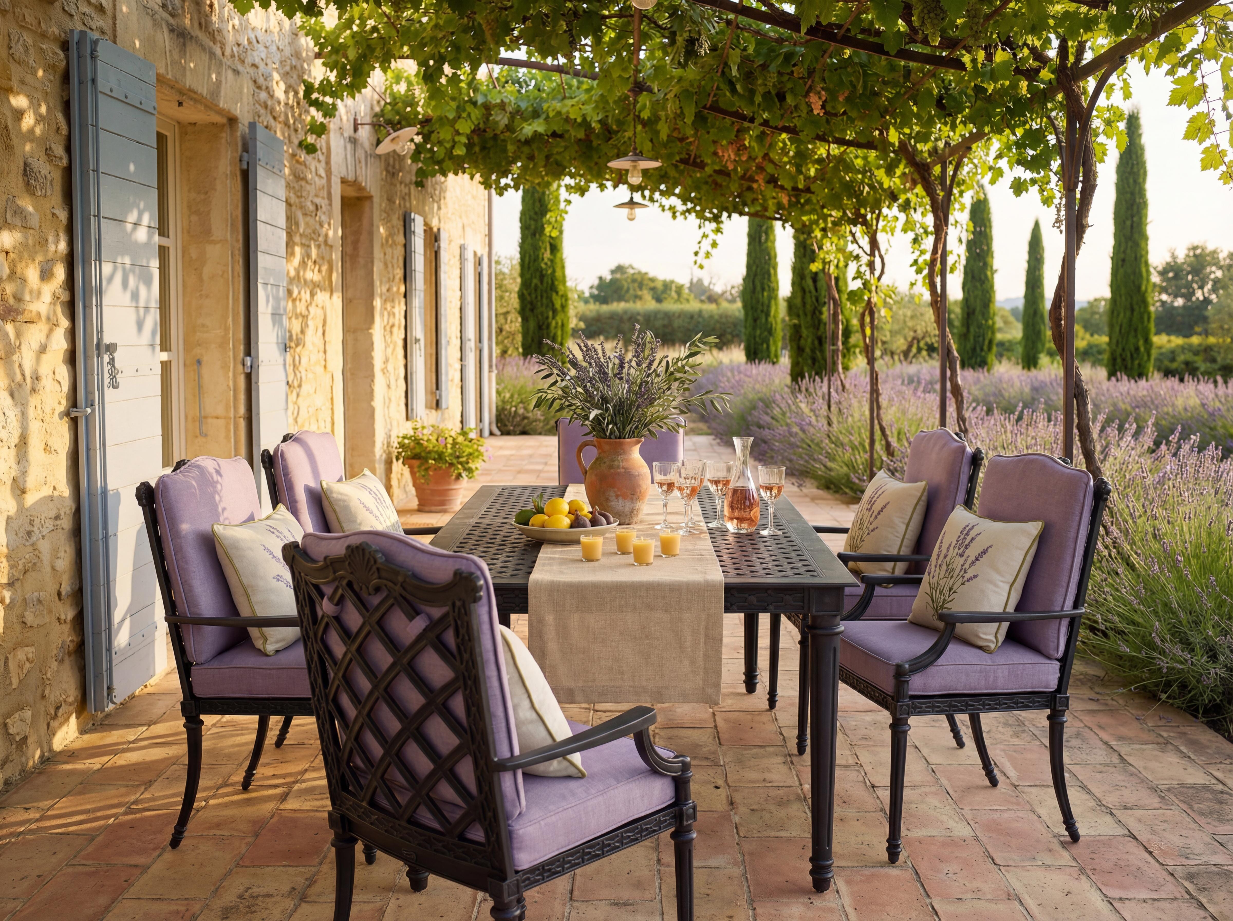 Grande 2100 Set in Anthracite and Lavender